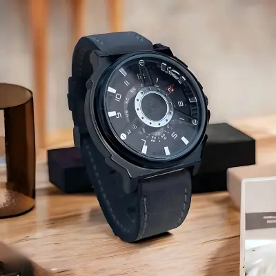 Signature Trendy Men Belt Watch