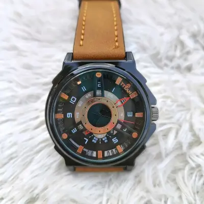 Signature Trendy Men Belt Watch secondary