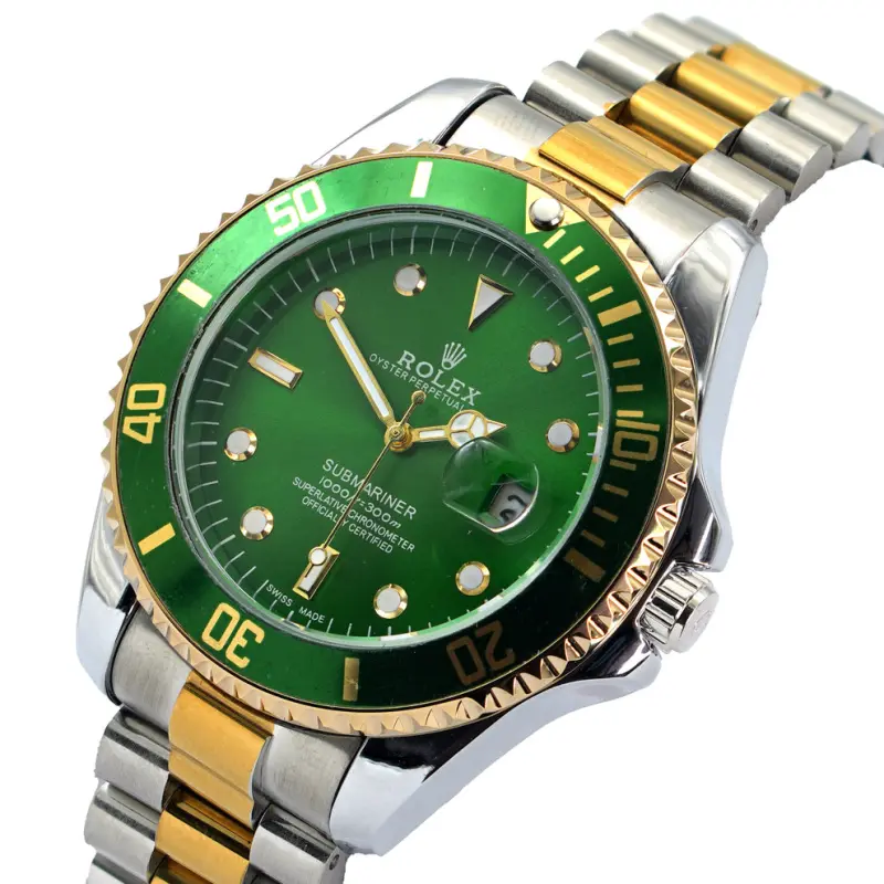Rolex Oyster Silver Green