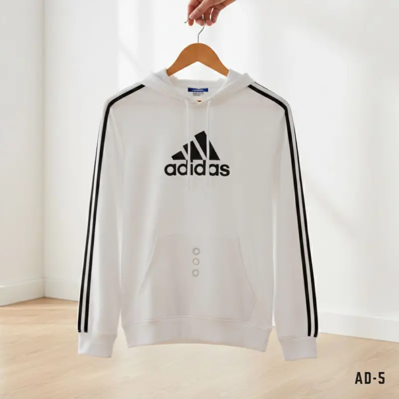 Premium Adidas Hoodie White
