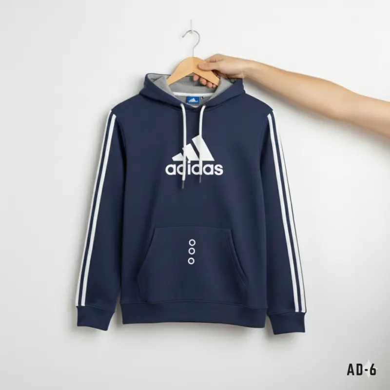 Premium Adidas Navy Hoodie